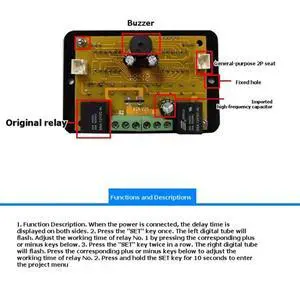 Microcomputer Digital Display Intelligent Timer ZFX-W1015 Adjustable Thermostat Temperature Controller 110-220V Microcomputer Digital Display Intelligent Timer ZFX-W1015 Adjustable Thermostat Temperature Controller 110-220V