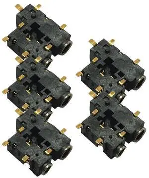 IDUD Earphone Jack Socket Headset Seat Connector(5Pcs) For A8 GP3188 GP3688 GP3988 CP040 CP200 CP180 EP450 Radio IDUD Earphone Jack Socket Headset Seat Connector(5Pcs) For A8 GP3188 GP3688 GP3988 CP040 CP200 CP180 EP450 Radio