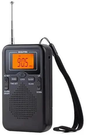 Pocket Radio 2-Band Digital Radio Audio Broadcasting Receiver Electronic Device Pocket Radio 2-Band Digital Radio Audio Broadcasting Receiver Electronic Device