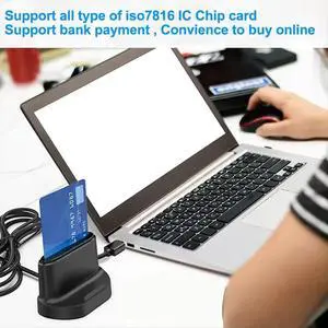 USB Smart Card Reader ATM Tax Return IC Card ID Card ID Card Convenient ISO 7816 Card Reader USB Smart Card Reader ATM Tax Return IC Card ID Card ID Card Convenient ISO 7816 Card Reader