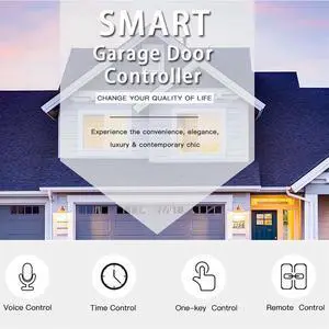 Tuya Garage Door Controller Smart Door Switcher Work with Home Smart Life Tuya APP Control Tuya Garage Door Controller Smart Door Switcher Work with Home Smart Life Tuya APP Control