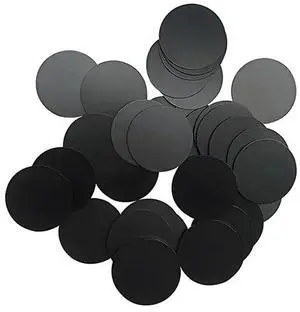 Chips With Adhesive Back 50Pcs Tags NTAG215 215 Black Coins Cards Round Stickers 13.56Mhz Chips With Adhesive Back 50Pcs Tags NTAG215 215 Black Coins Cards Round Stickers 13.56Mhz