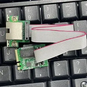 M.2 A Key and E Key Adapter Card to Single RJ45 Port 10/100/1000Mbps Ethernet Networks Card for Desktop Computer M.2 A Key and E Key Adapter Card to Single RJ45 Port 10/100/1000Mbps Ethernet Networks Card for Desktop Computer