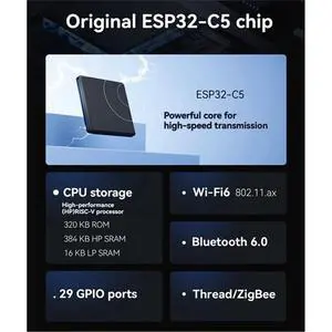 -C5 2.4G&5.8G Dual-Band Wi-Fi 6 Module Bluetooth 6.0 20dbm 8M Flash Communication Module E101-C5WN8-XS -C5 2.4G&5.8G Dual-Band Wi-Fi 6 Module Bluetooth 6.0 20dbm 8M Flash Communication Module E101-C5WN8-XS