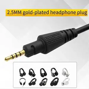 Replacement Headphone Spring Cable Extension Cord for HDJ-X5 HDJ-X7 HDJ-S7 HDJ-Cue1 Replacement Headphone Spring Cable Extension Cord for HDJ-X5 HDJ-X7 HDJ-S7 HDJ-Cue1