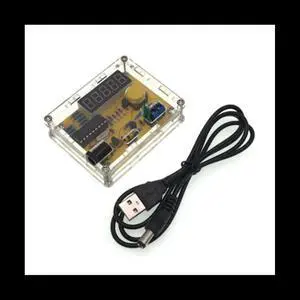 DIY Meter Frequency Counter Tester Digital Crystal Counter Meter Oscillator Tester with Transparent Case 1Hz-50MHz DIY Meter Frequency Counter Tester Digital Crystal Counter Meter Oscillator Tester with Transparent Case 1Hz-50MHz