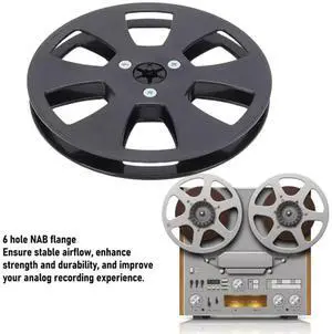 1/4 5 Inch 6 Holes Empty Tape Reel for ReVox Studer Recording Takeup Reel -Hub Replacement with Sps 1/4 5 Inch 6 Holes Empty Tape Reel for ReVox Studer Recording Takeup Reel -Hub Replacement with Sps