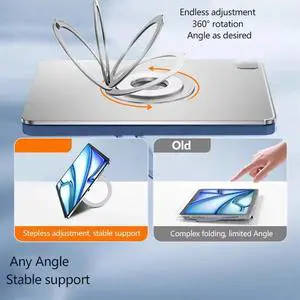 360 ° Rotation Metal Strong Magnetic Suction Rotating Folding Ring Phone Holder Universal Tablet Desktop Stand Black 360 ° Rotation Metal Strong Magnetic Suction Rotating Folding Ring Phone Holder Universal Tablet Desktop Stand Black