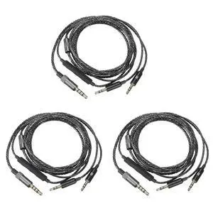 3X Replacement Mic Cable For Sol Republic Master Tracks Hd V8 V10 V12 X3 Headphones 3X Replacement Mic Cable For Sol Republic Master Tracks Hd V8 V10 V12 X3 Headphones