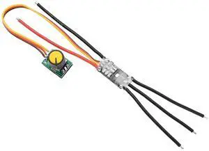 30A Brushless ESC Fan Electronic Speed Controller Motor Driver No Signal Required for DIY Fan Unidirectional 30A Brushless ESC Fan Electronic Speed Controller Motor Driver No Signal Required for DIY Fan Unidirectional
