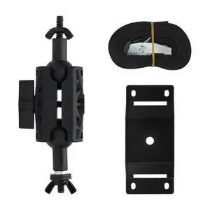 CS16 Trail Camera Mounting Bracket With 1/4" Threaded Insert Double Ball Head 360°Rotating Adjustable Holder For Camera CS16 Trail Camera Mounting Bracket With 1/4" Threaded Insert Double Ball Head 360°Rotating Adjustable Holder For Camera