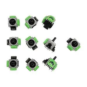 For PS5 Hall Electromagnetic Joystick Thumb Stick Replacement Green TMR Sensor 3D Analog Joystick For PS5 Hall Electromagnetic Joystick Thumb Stick Replacement Green TMR Sensor 3D Analog Joystick