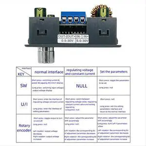 DC-DC Programmable DC Adjustable Voltage Regulator Constant Voltage Constant Current Solar Charger Panel DC-DC Programmable DC Adjustable Voltage Regulator Constant Voltage Constant Current Solar Charger Panel
