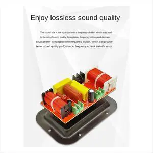 2 Ways 350W Speaker Treble+ Frequency Divider Crossovers Speaker Filters DIY for DIY Home Theater 2 Ways 350W Speaker Treble+ Frequency Divider Crossovers Speaker Filters DIY for DIY Home Theater