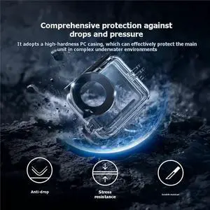 60M Waterproof Case for Nano Professional Underwater Dive Housing Shell for Snorkeling Surfing Swimming 60M Waterproof Case for Nano Professional Underwater Dive Housing Shell for Snorkeling Surfing Swimming