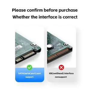 2.5Inch External Hard Drive Enclosure USB 3.0 Hard Disk Case 6TB Supports 7mm 9.5mm SATA SSD HDD for Laptop PC 2.5Inch External Hard Drive Enclosure USB 3.0 Hard Disk Case 6TB Supports 7mm 9.5mm SATA SSD HDD for Laptop PC