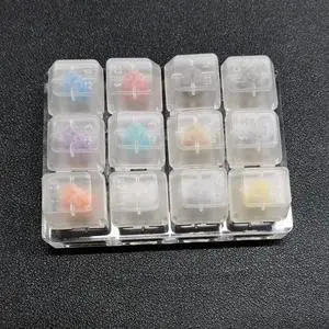 12 Key Switches Tester for for Mechanical Keyboard Gaming Switch Blue Linear Clicky Slient Silver White SMD 12 Key Switches Tester for for Mechanical Keyboard Gaming Switch Blue Linear Clicky Slient Silver White SMD
