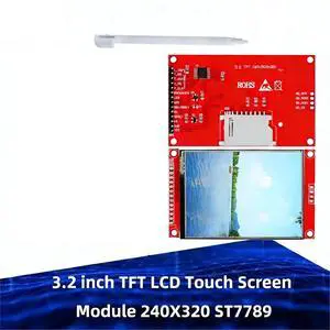 240x320 3.2" SPI TFT LCD Touch Panel Serial Port Module with PCB ILI9341 ST7789 3.2 TFT with Touch 240x320 3.2" SPI TFT LCD Touch Panel Serial Port Module with PCB ILI9341 ST7789 3.2 TFT with Touch