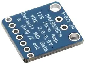 5PCS MAX98357A I2S 3W Class D Amplifier Breakout Interface I2S Decoder for Audio Projects 5PCS MAX98357A I2S 3W Class D Amplifier Breakout Interface I2S Decoder for Audio Projects