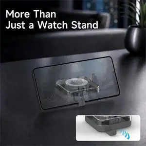 Charger Case for Galaxy Watch Cable Charging Cord Organizer Storage Box Phone Holder Watch Stand B Charger Case for Galaxy Watch Cable Charging Cord Organizer Storage Box Phone Holder Watch Stand B