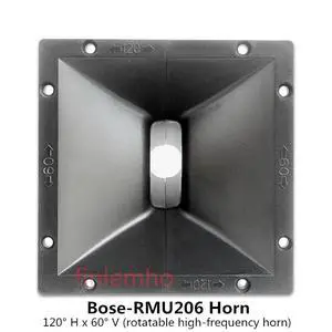1PC DJ Speaker Tweeter Horn 120°x60° RMU206 Speaker Waveguide For Public Address Professional Audio Mixer Console Home Theater 1PC DJ Speaker Tweeter Horn 120°x60° RMU206 Speaker Waveguide For Public Address Professional Audio Mixer Console Home Theater