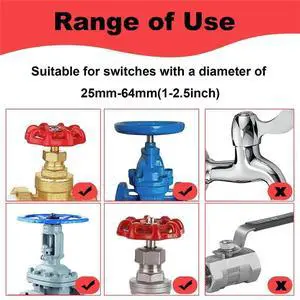 2Pack Gate Valve Lockout Device With Coded Lock For 1 To 2-1/2In Gate Valve Handles Gate Valve Lockout Water Spigot Lock-AAAE 2Pack Gate Valve Lockout Device With Coded Lock For 1 To 2-1/2In Gate Valve Handles Gate Valve Lockout Water Spigot Lock-AAAE