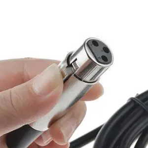 2X USB Male To XLR Female Microphone USB MIC Link Cable 2X USB Male To XLR Female Microphone USB MIC Link Cable