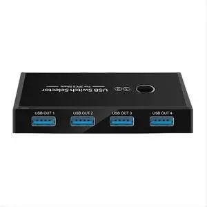 2 Inputs 4 Outputs USB Switch Adapter USB Shared Switcher for PC Laptop Keyboard Mouse Printer USB Switch Controller 2.0 2 Inputs 4 Outputs USB Switch Adapter USB Shared Switcher for PC Laptop Keyboard Mouse Printer USB Switch Controller 2.0