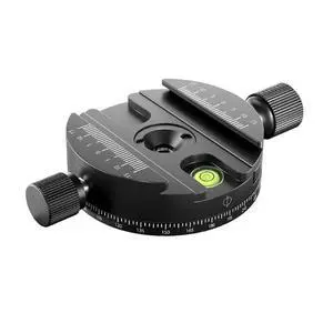 Panoramic Rotating Quick Release Plate Clamp Tripod Gimbal Universal Clamp SLR Camera Photography Quick Release Base Panoramic Rotating Quick Release Plate Clamp Tripod Gimbal Universal Clamp SLR Camera Photography Quick Release Base