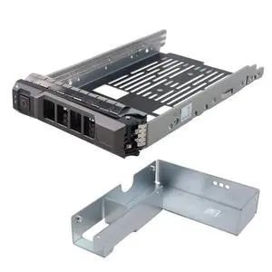 3.5 Inch Hard Drive Tray for PowerEdge Servers - with 2.5 Inch HDD Adapter NVMe SSD SAS SATA Bracket 3.5 Inch Hard Drive Tray for PowerEdge Servers - with 2.5 Inch HDD Adapter NVMe SSD SAS SATA Bracket