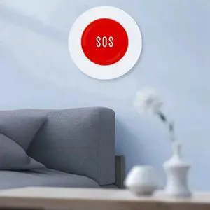 2X Tuya Smart Zigbee SOS Button Sensor Alarm Elderly Children Alarm Emergency Help Switch Tuya Smart Life Remote Con 2X Tuya Smart Zigbee SOS Button Sensor Alarm Elderly Children Alarm Emergency Help Switch Tuya Smart Life Remote Con