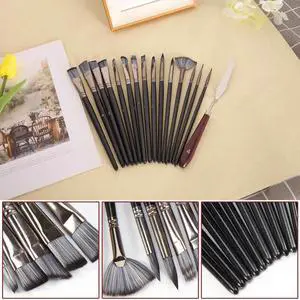 15PCS Acrylic Paint Brushes Set, Acrylic, Watercolor and Gouache Painting Brushes forAmatures and Professional Painter 15PCS Acrylic Paint Brushes Set, Acrylic, Watercolor and Gouache Painting Brushes forAmatures and Professional Painter