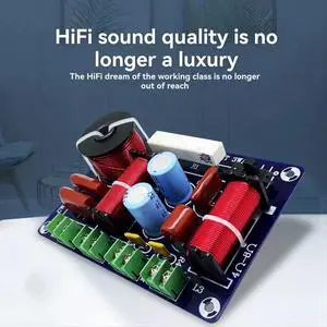 3-Way 250W 850/5200Hz Frequency Divider Filter Audio Speaker Crossover Module DIY Medium Hifi Stereo Audio Systems 3-Way 250W 850/5200Hz Frequency Divider Filter Audio Speaker Crossover Module DIY Medium Hifi Stereo Audio Systems