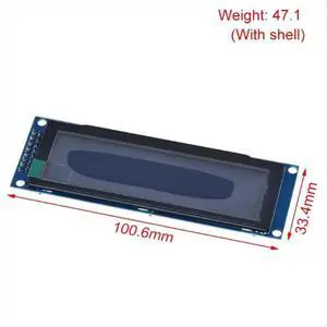OLED Display 3.12inch 256x64 25664 Dots Graphic LCD Module Display Screen LCM Screen SSD1322 Controller Support SPI OLED Display 3.12inch 256x64 25664 Dots Graphic LCD Module Display Screen LCM Screen SSD1322 Controller Support SPI