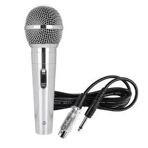 Microphone Handheld Wired Metal Dynamic Microphone Clear Voice Mic For Vocal Music Performance Microphone Handheld Wired Metal Dynamic Microphone Clear Voice Mic For Vocal Music Performance