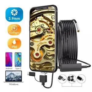 3 In 1 TYPE-C HD Endoscope Waterproof USB 3.9MM 1M Camera Upgrade Kit 3D Printer Parts For BIQU BX Upgrade Accessori 3 In 1 TYPE-C HD Endoscope Waterproof USB 3.9MM 1M Camera Upgrade Kit 3D Printer Parts For BIQU BX Upgrade Accessori