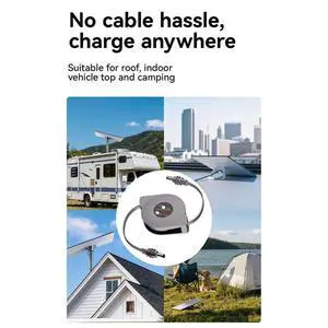 For Mini Retractable Power Cord Male DC5521 to DC5521 Plug-and-Play DC Cable Satellite Cable For Mini Retractable Power Cord Male DC5521 to DC5521 Plug-and-Play DC Cable Satellite Cable