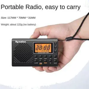 Full Band FM AM SW Radio Stereo Digital Display Dual-Purpose Manual FM Radio Full Band FM AM SW Radio Stereo Digital Display Dual-Purpose Manual FM Radio