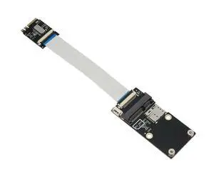 M.2 A+E Key to Mini PCIE 3G/4G Network Module + SIM Card Slot Network Card Adapter with TF Slot Not Support CNVI M.2 A+E Key to Mini PCIE 3G/4G Network Module + SIM Card Slot Network Card Adapter with TF Slot Not Support CNVI