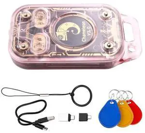 Chameleon V3.0 Reader Writer RFID Smart Chip Reader+ 3XUID Keychain Smart Card Emulator ID IC 125K 13.56M Tag Copyer Co Chameleon V3.0 Reader Writer RFID Smart Chip Reader+ 3XUID Keychain Smart Card Emulator ID IC 125K 13.56M Tag Copyer Co