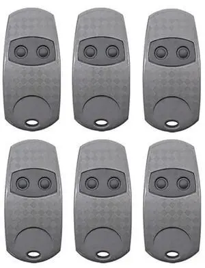Copy Remote Control Garage Door Opener Remote 433.92Mhz 6PCS For TOP 432EE Gate Controller Opener Copy Remote Control Garage Door Opener Remote 433.92Mhz 6PCS For TOP 432EE Gate Controller Opener