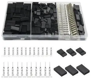 900PCS Universal Servo Cable Wire Connector Male Female Crimping Pin Sit For JR Hitec Servo Connector Spacing 2.54Mm 900PCS Universal Servo Cable Wire Connector Male Female Crimping Pin Sit For JR Hitec Servo Connector Spacing 2.54Mm