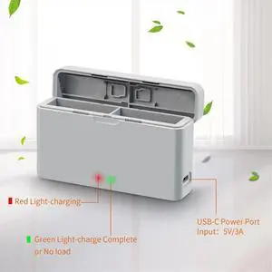 Charger for Pro 2 Charger Sports Camera Accessories for Pro Storage Case Charger for Pro 2 Charger Sports Camera Accessories for Pro Storage Case