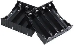 15Pcs Li- DIY Plastic Case Holder For 4X3.7V Battery 15Pcs Li- DIY Plastic Case Holder For 4X3.7V Battery