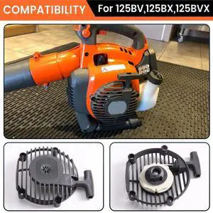 Chainsaw Housing Fit for Hus 125BV 125BX 125BVX Leaf Blower Pull Replacement 545111701 545111801 Chainsaw Housing Fit for Hus 125BV 125BX 125BVX Leaf Blower Pull Replacement 545111701 545111801