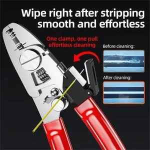 Plier Accessories, Detachable Fiber Optic Wiping Clip Adapter, Fiber Optic Wiping Tool for Pliers Plier Accessories, Detachable Fiber Optic Wiping Clip Adapter, Fiber Optic Wiping Tool for Pliers