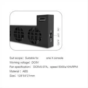 Temperature Control USB Cooling Fan for Game Console External 3 Fans Smart Cooler Temperature Control USB Cooling Fan for Game Console External 3 Fans Smart Cooler