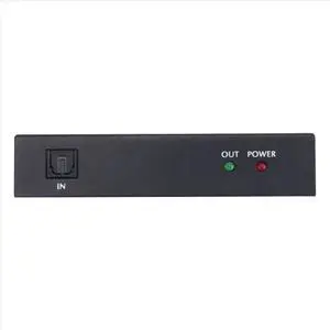 Digital Optical Audio 1X4 Splitter Digital SPDIF Toslink Optical Fiber Audio Splitter 1 in 4 Out Aluminum Alloy(US Plug) Digital Optical Audio 1X4 Splitter Digital SPDIF Toslink Optical Fiber Audio Splitter 1 in 4 Out Aluminum Alloy(US Plug)