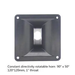 2PC DJ Tweeter Speaker Horn 1" Throat 120*120 Car HiFi Piezo Treble For Home Theater Professional Audio Public Address System 2PC DJ Tweeter Speaker Horn 1" Throat 120*120 Car HiFi Piezo Treble For Home Theater Professional Audio Public Address System