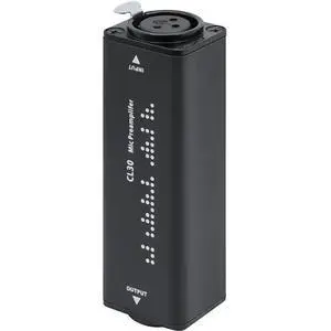 CL30 Inline Mic Preamp 25Db Gain Low Noise -70Db For Dynamic Ribbon Mic Podcast Live Recording TKLBLS CL30 Inline Mic Preamp 25Db Gain Low Noise -70Db For Dynamic Ribbon Mic Podcast Live Recording TKLBLS